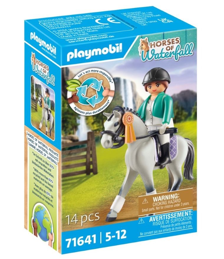 Playmobil, Horses of Waterfall, Jeździec turniejowy, 71641