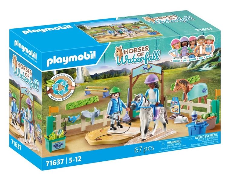 Playmobil, Horses of Waterfall, Nowoczesna arena jeździecka, 71637