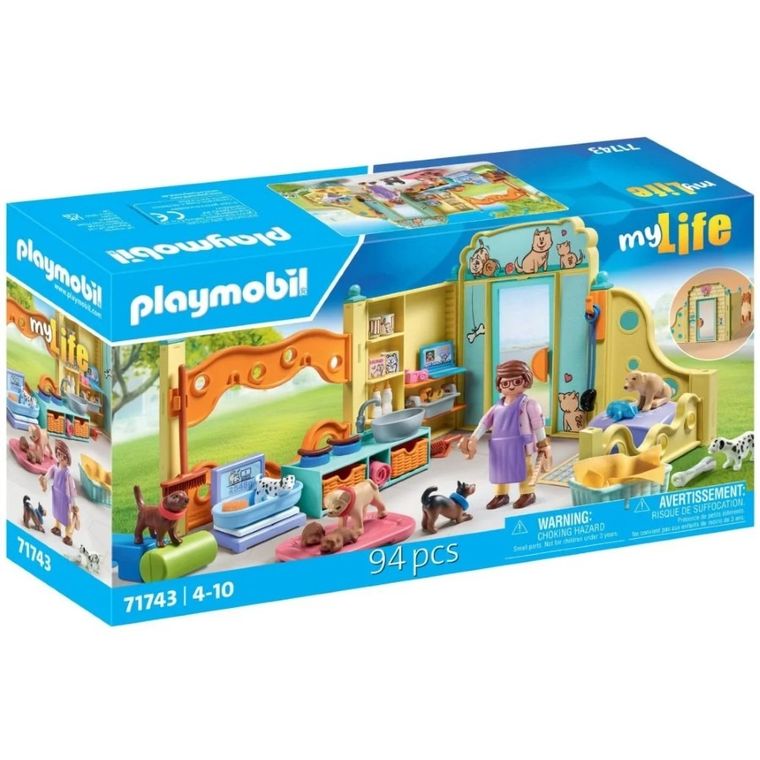 Playmobil, My Life, Dom dla szczeniaków, 71743