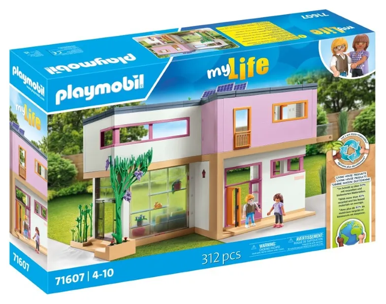 Playmobil, My Life, Dom z ogrodem zimowym, 71607
