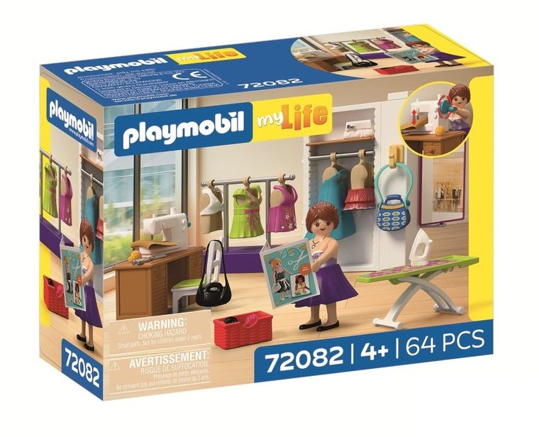 Playmobil, My Life, Kreatywna projektantka mody, 72082
