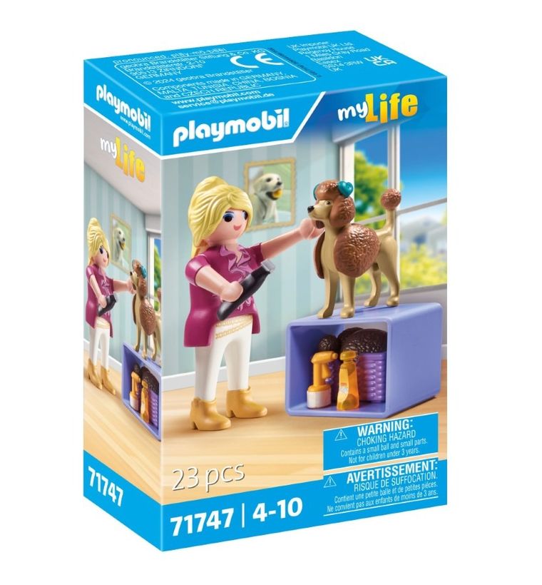 Playmobil, My Life, Pielęgnacja psów, 71747