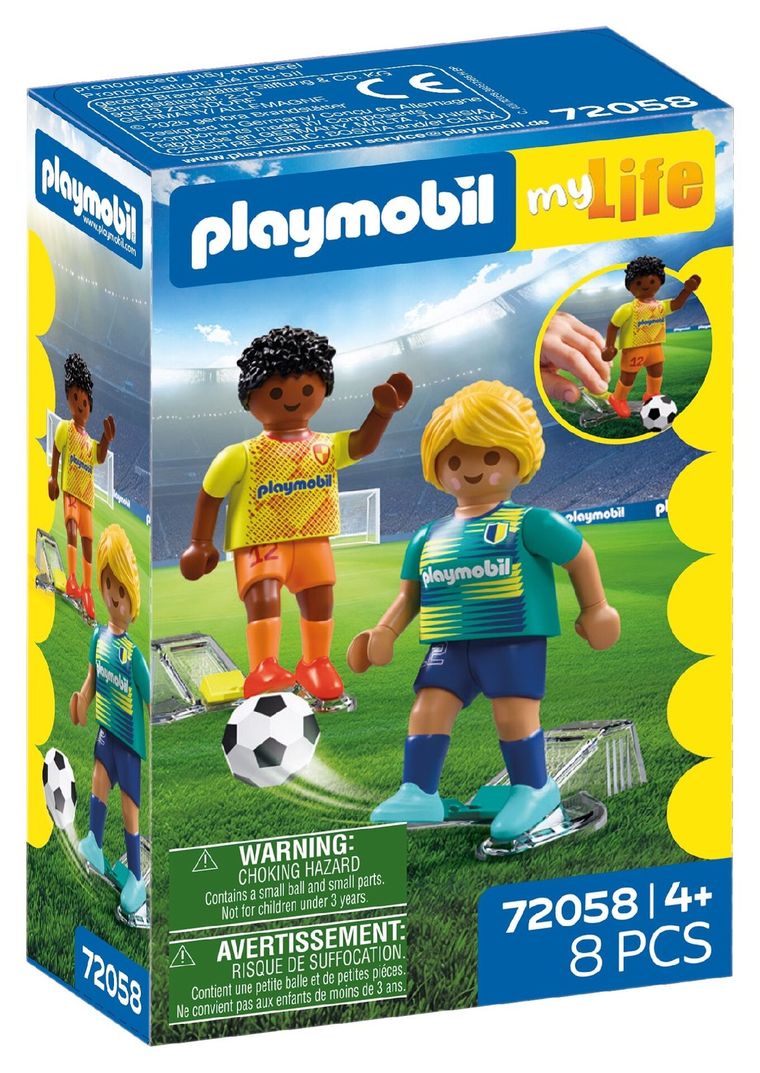 Playmobil, My Life, Piłkarze, 72058