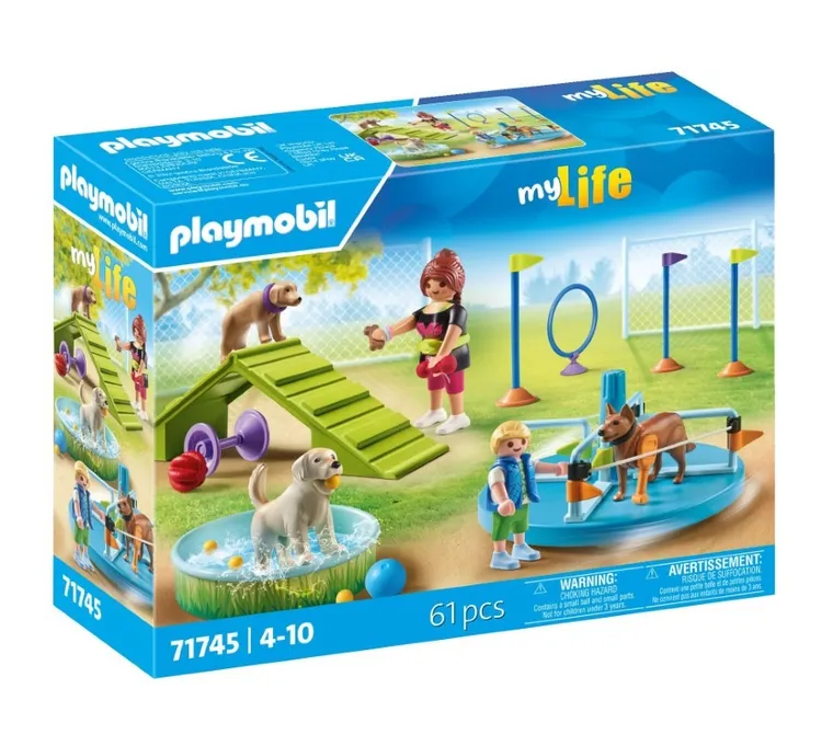 Playmobil, My Life, Plac zabaw dla psów, 71745