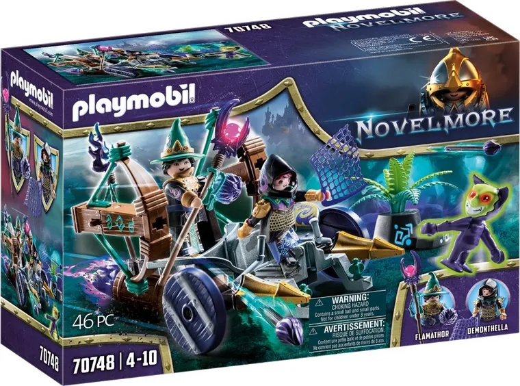 Playmobil, Novelmore, Violet Vale - Pojazd do łapania demonów, 70748