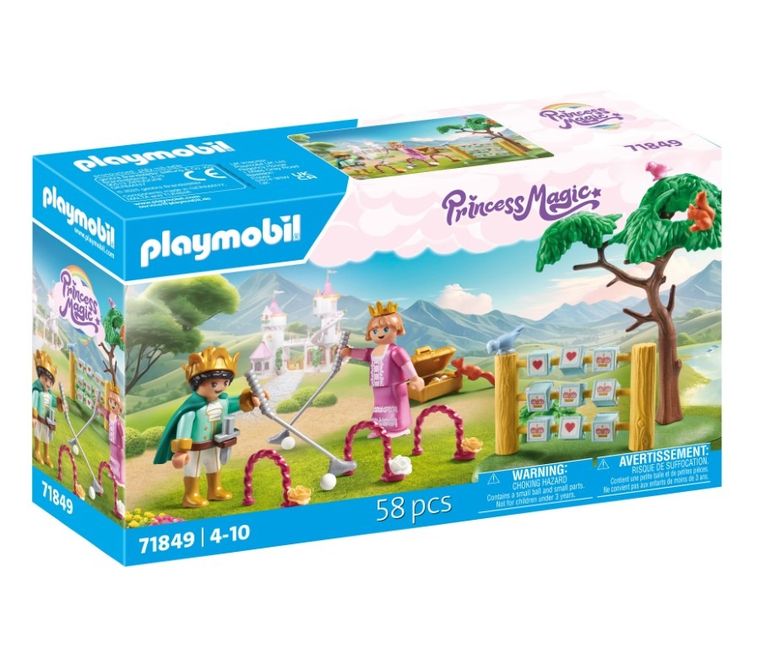 Playmobil, Princess Magic, Królewskie dzieci w parku, 71849