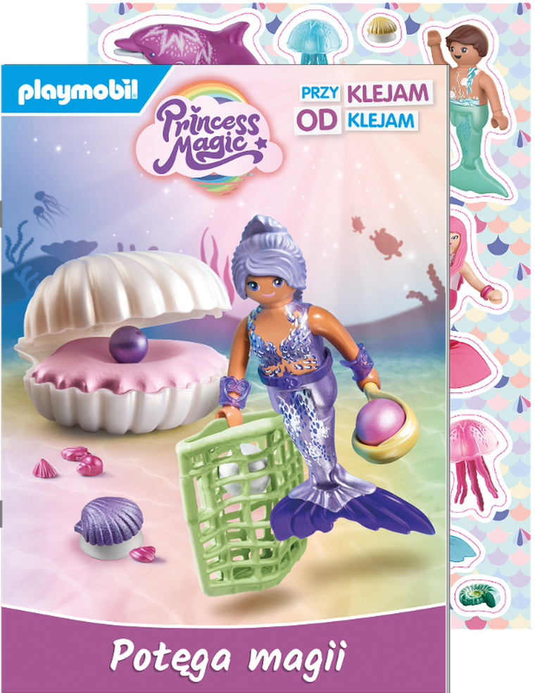 Playmobil Princess Magic. Potęga magii. Przyklejam odklejam
