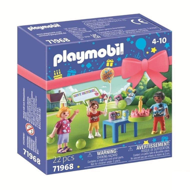 Playmobil, Zestaw upominkowy, Przyjęcie urodzinowe dla dzieci, 71968