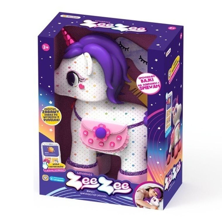 Playshifu, ZeeZee, interaktywna maskotka jednorożec