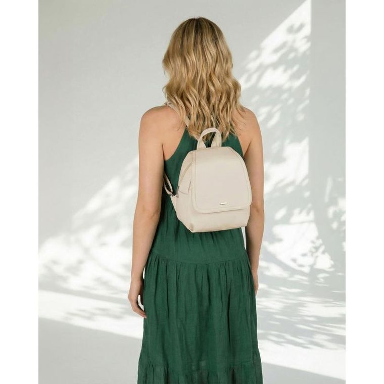 Plecak, beżowy, skóra ekologiczna, Rovicky