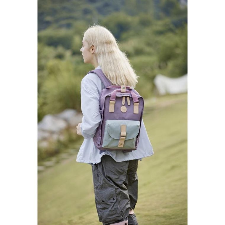 Plecak, fioletowy, wodoodporny, Himawari