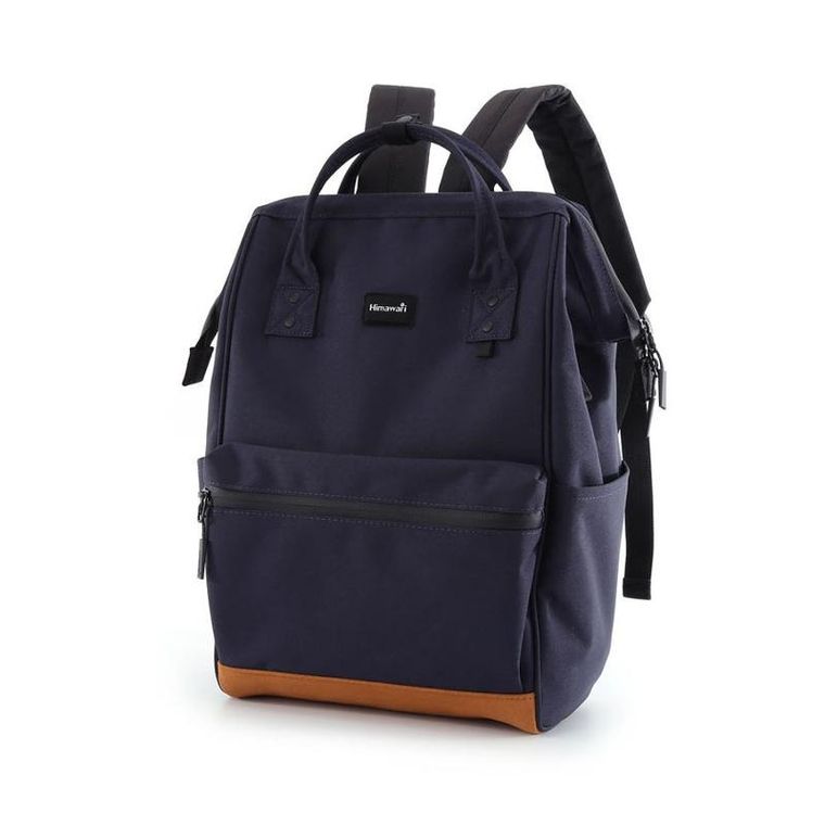 Plecak, granatowy, port USB, Himawari