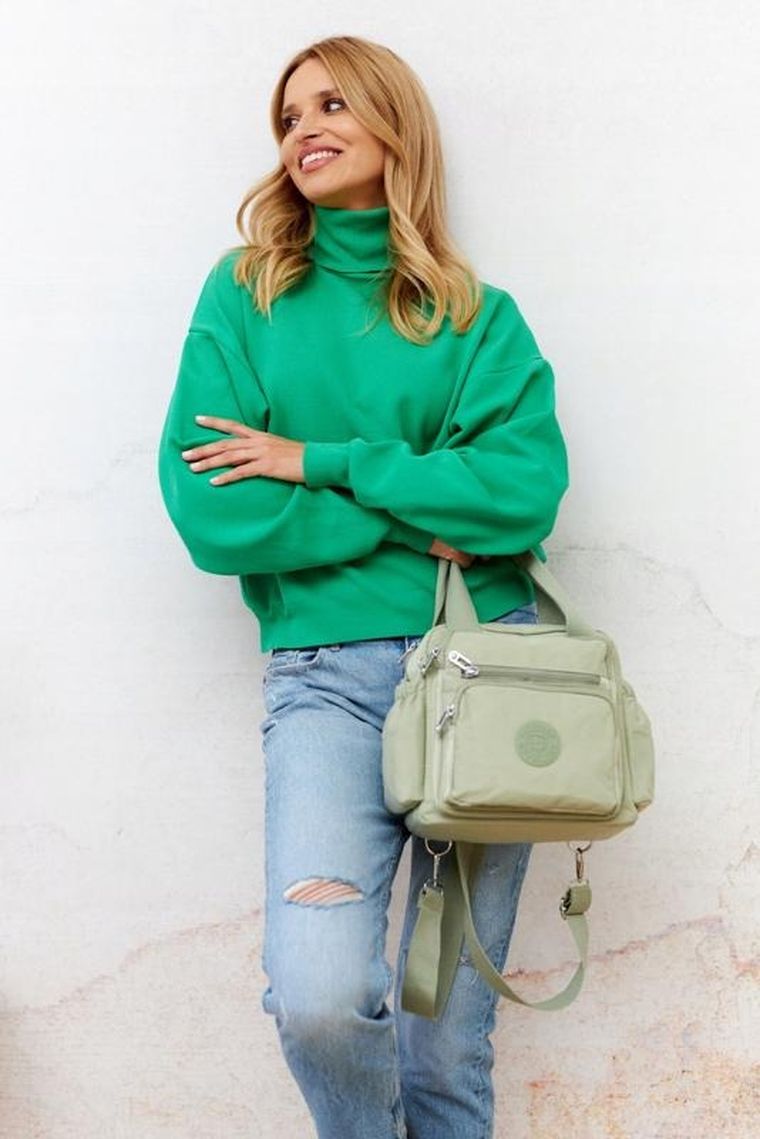 Plecak, jasnozielony, Peterson