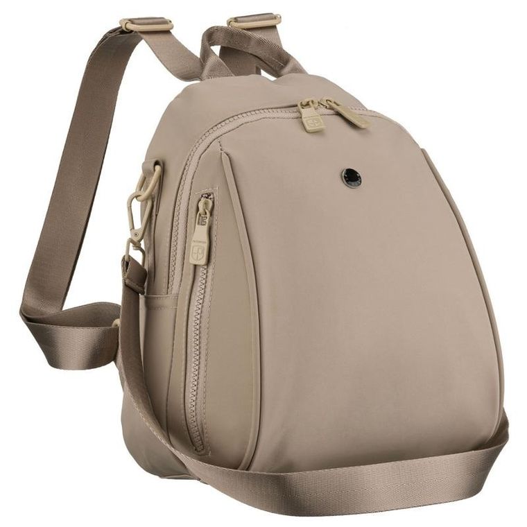 Plecak miejski, beżowy, Peterson