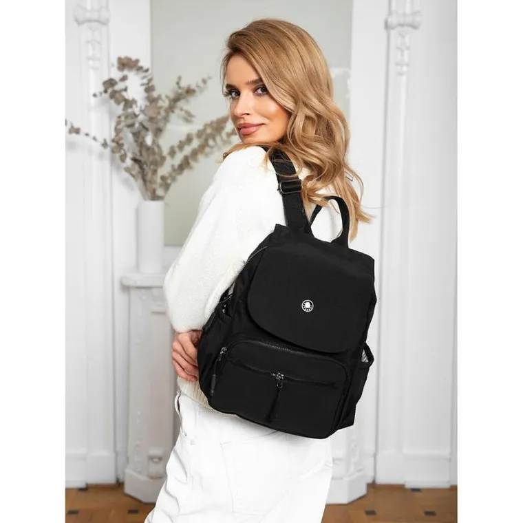 Plecak miejski, czarny, Peterson