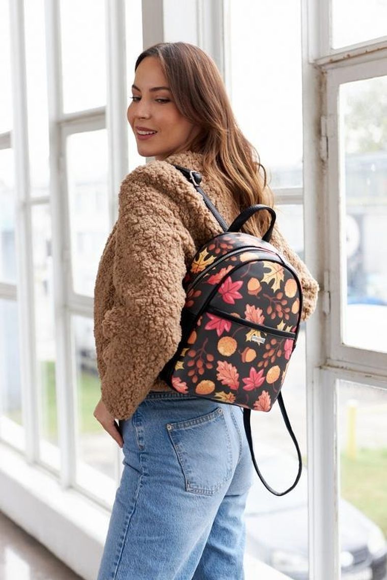 Plecak, mix, skóra ekologiczna, Peterson