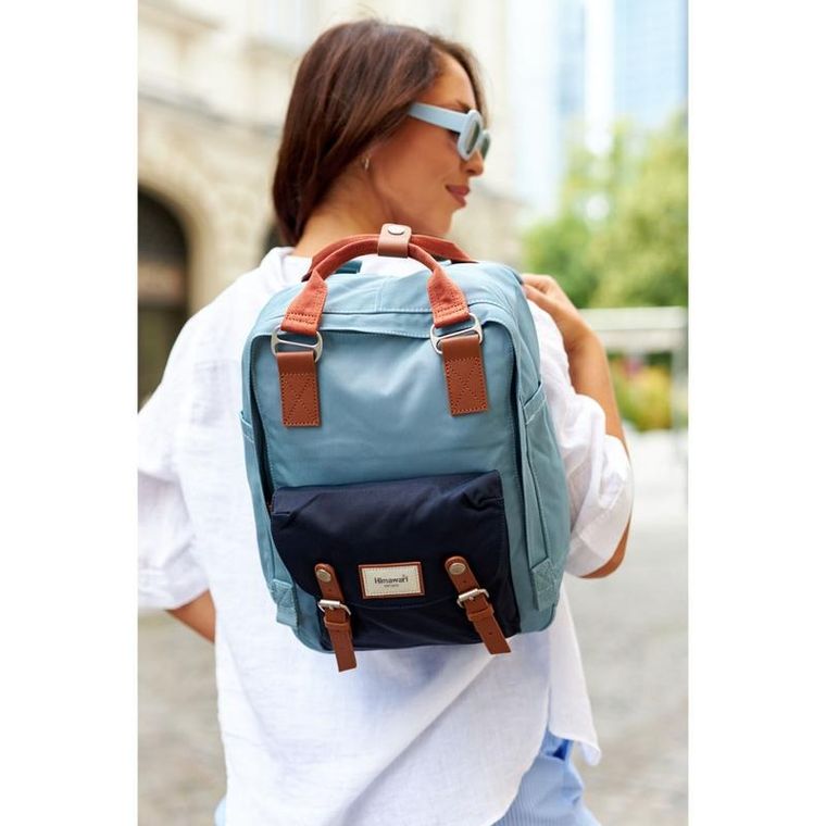 Plecak na laptopa, niebieski, Himawari