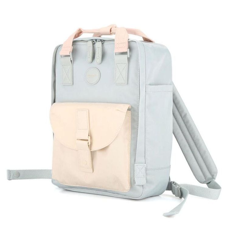 Plecak na laptopa, niebiesko-beżowy, Himawari