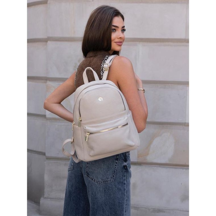 Plecak podróżny, bagaż podręczny do samolotu, beżowy, Rovicky