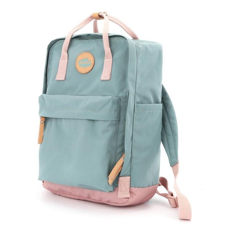 Plecak podróżny, bagaż podręczny do samolotu, miętowy, Himawari