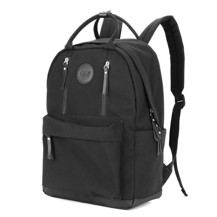 Plecak podróżny, bagaż podręczny do samolotu, wodoodporny, czarny, Himawari