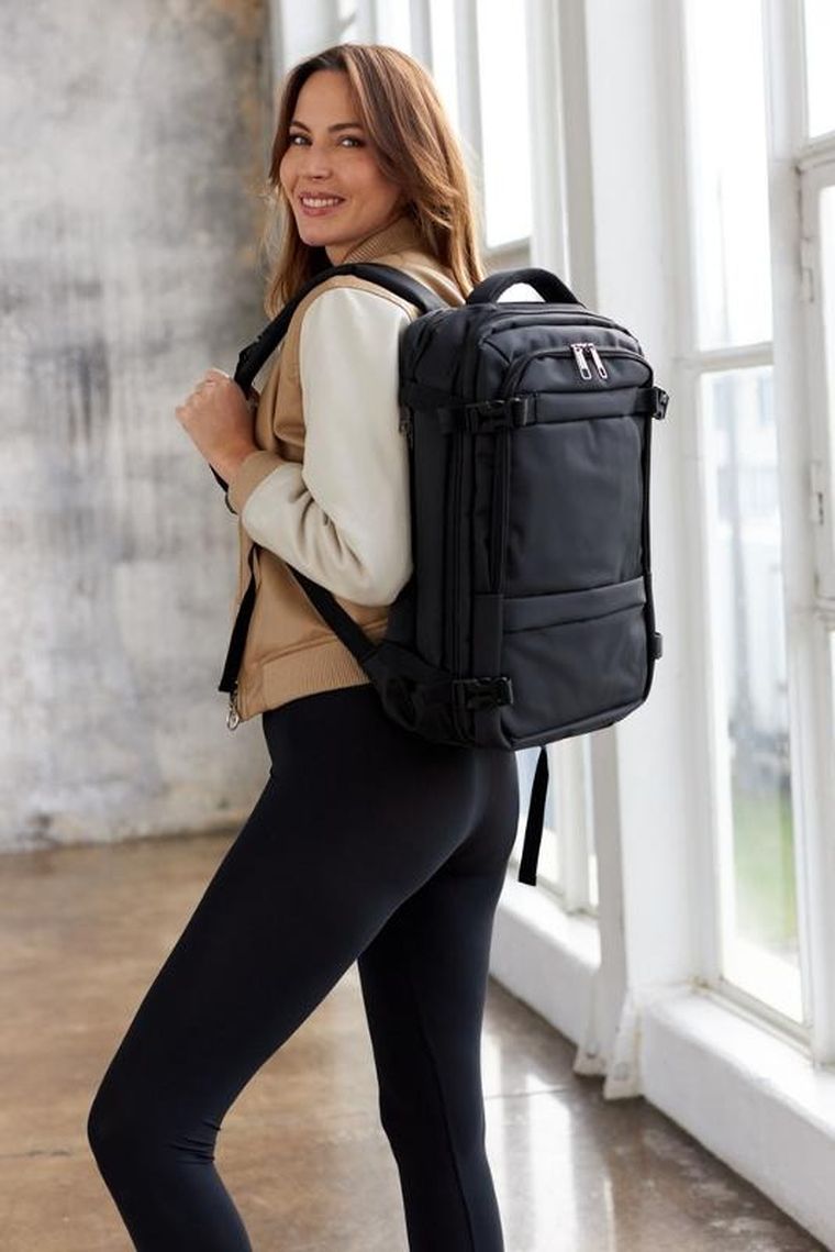 Plecak podróżny na laptopa, bagaż podręczny do samolotu, Peterson