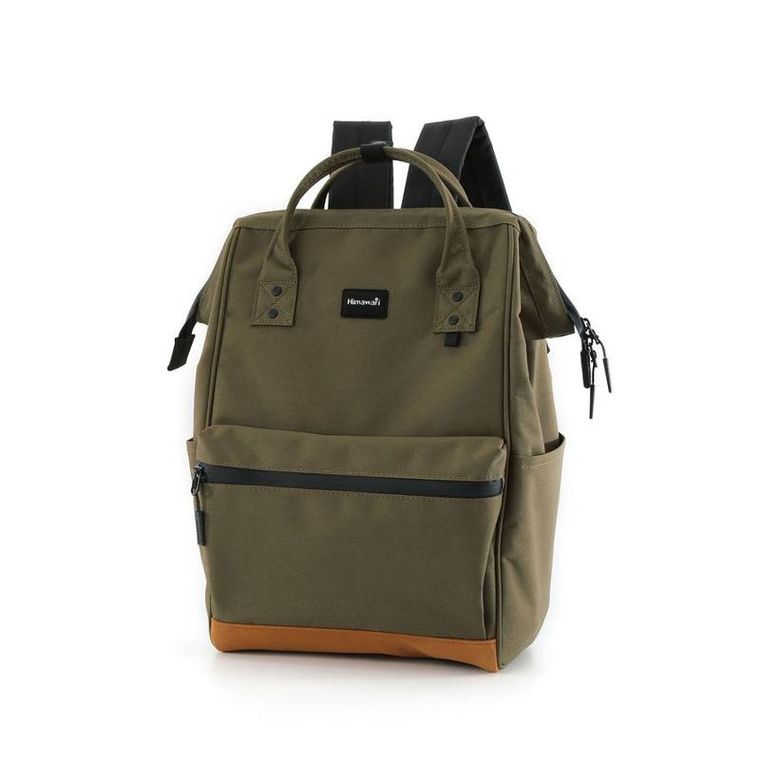 Plecak, zielony, port USB, Himawari