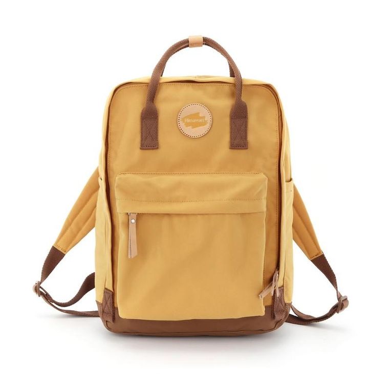 Plecak, żółto-brązowy, Himawari