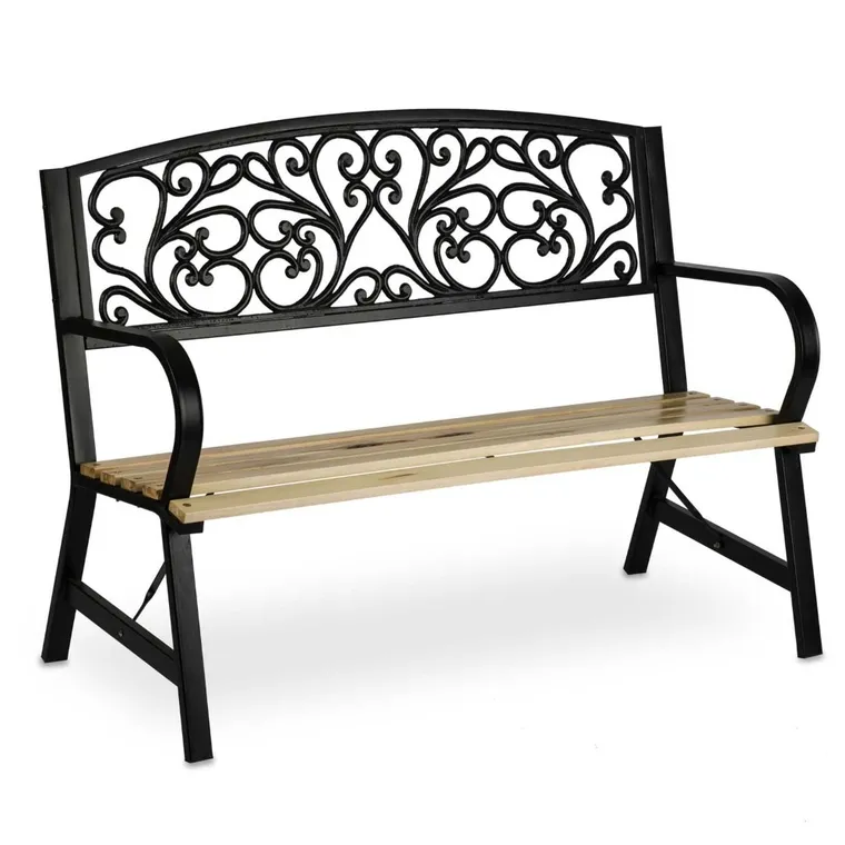 Plonos, Ivy, ławka ogrodowa z oparciem