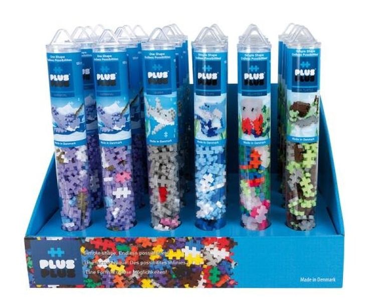 Plus-Plus, Basic, klocki konstrukcyjne w tubie
