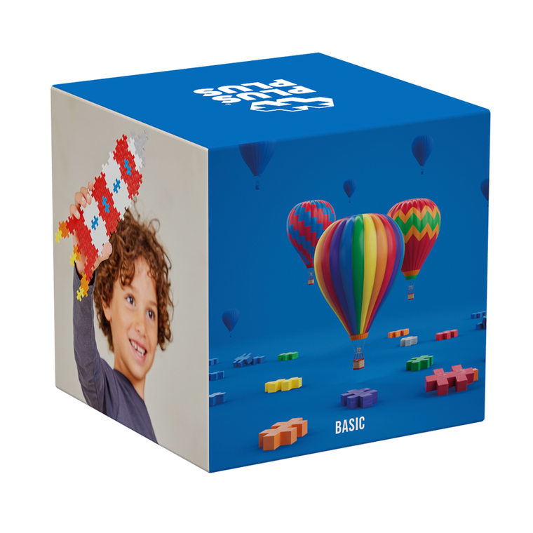 Plus-Plus, Basic w opakowaniu, klocki, 1200 elementów