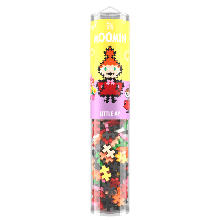 Plus-Plus, Puzzle by Number, Muminki, tuba Mała Mi, klocki, 270 elementów
