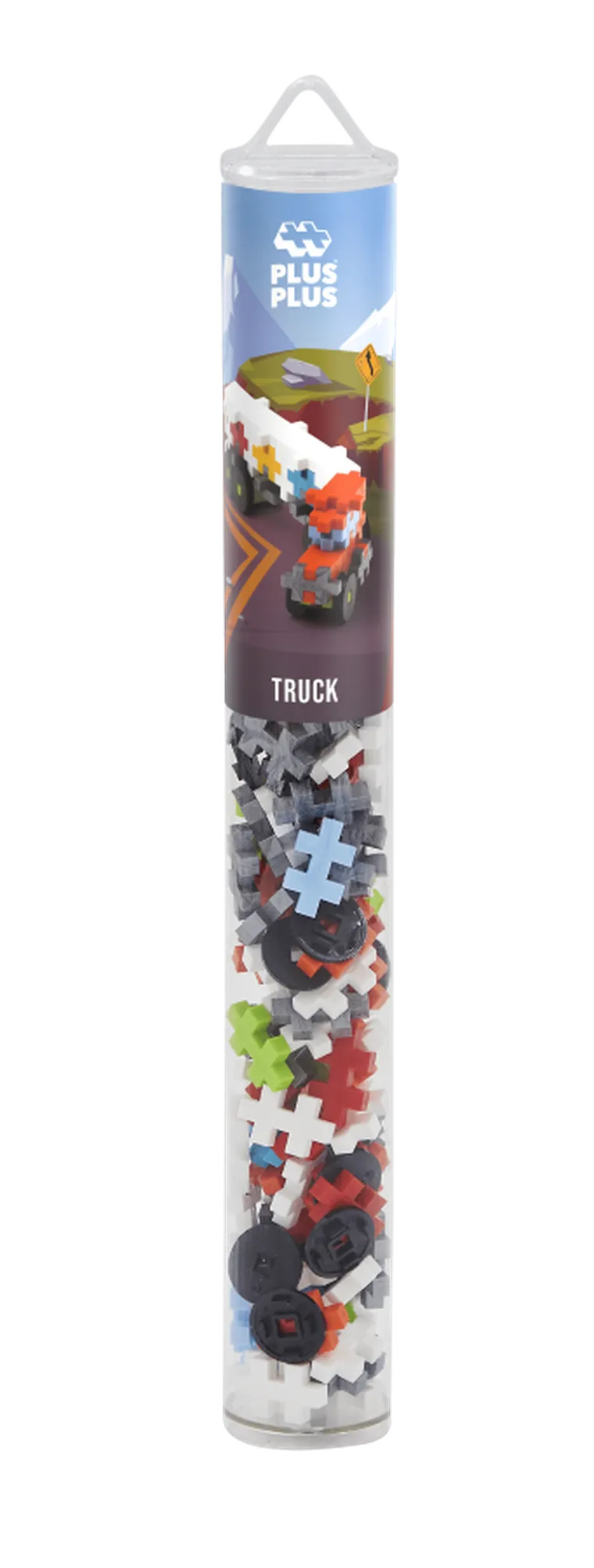 Plus-Plus, Tuby Pojazdy, Ciężarówka, klocki, 100 elementów