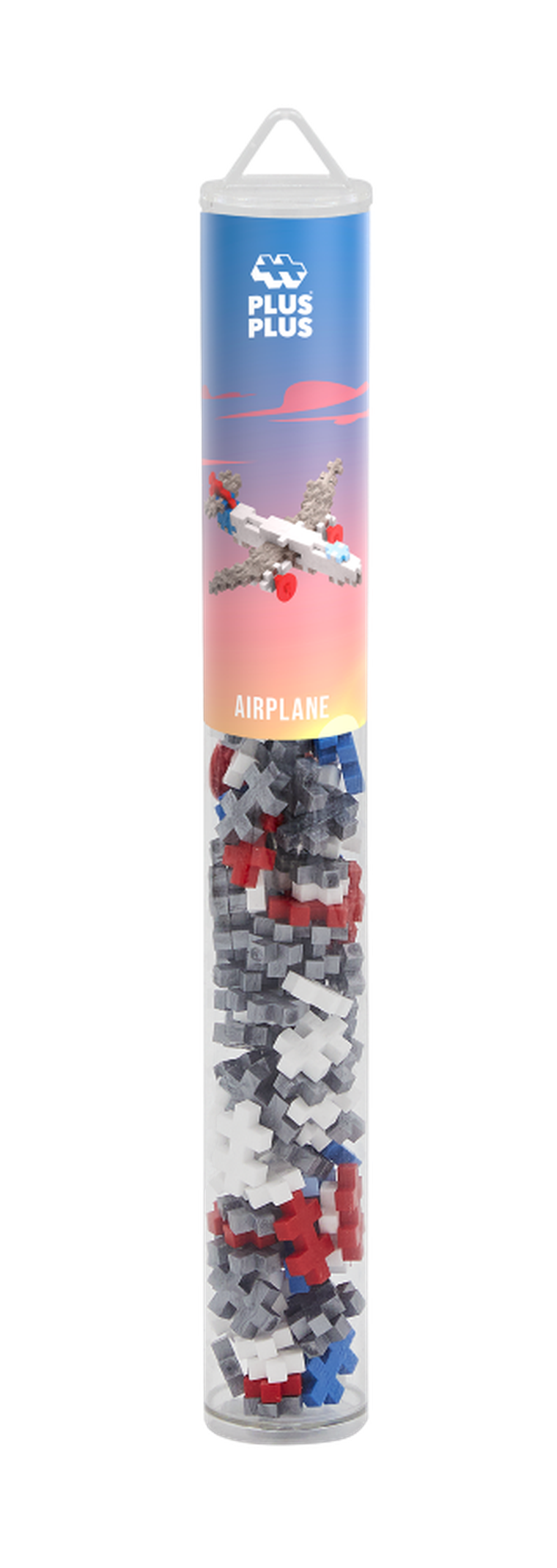 Plus-Plus, Tuby Pojazdy, Samolot, klocki, 100 elementów