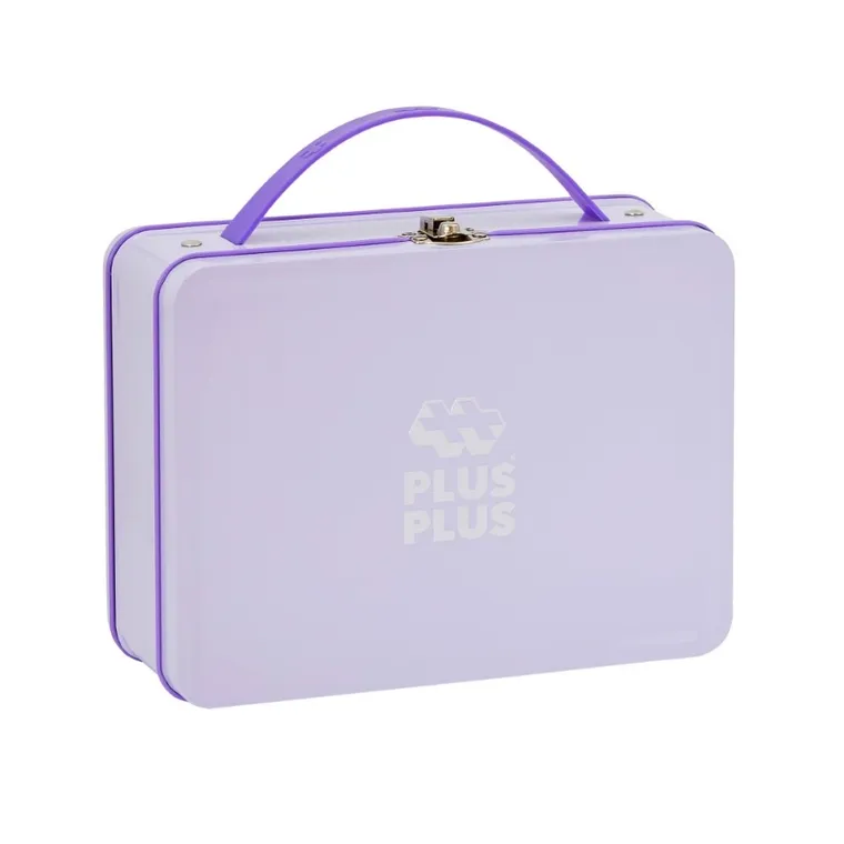 Plus-Plus, Zestawy Basic, Pastelowa Walizeczka, klocki, 600 elementów