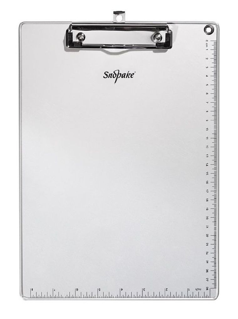 Podkładka A4 z klipsem, metalowa