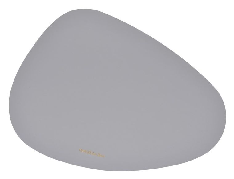 Podkładka na stół, różowo-szara, 43-37 cm