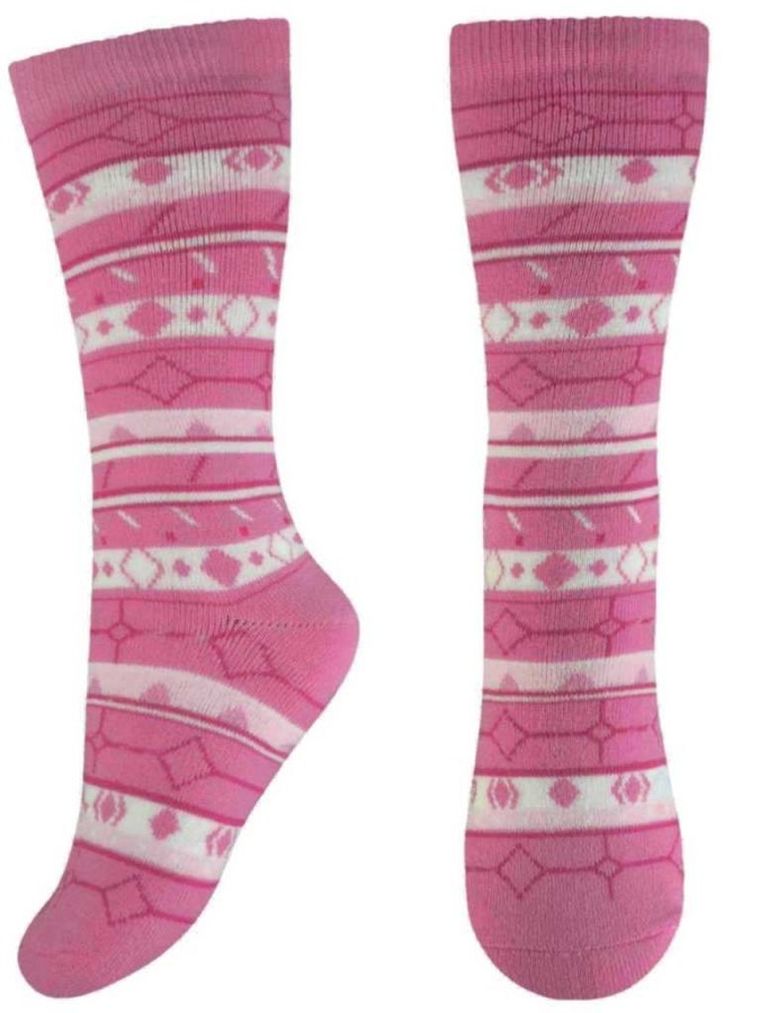 Podkolanówki dziewczęce, różowe, Milusie