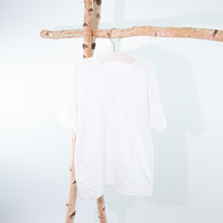 Podkoszulek chłopięcy z krótkim rękawem, biały, Kuba, Saltex