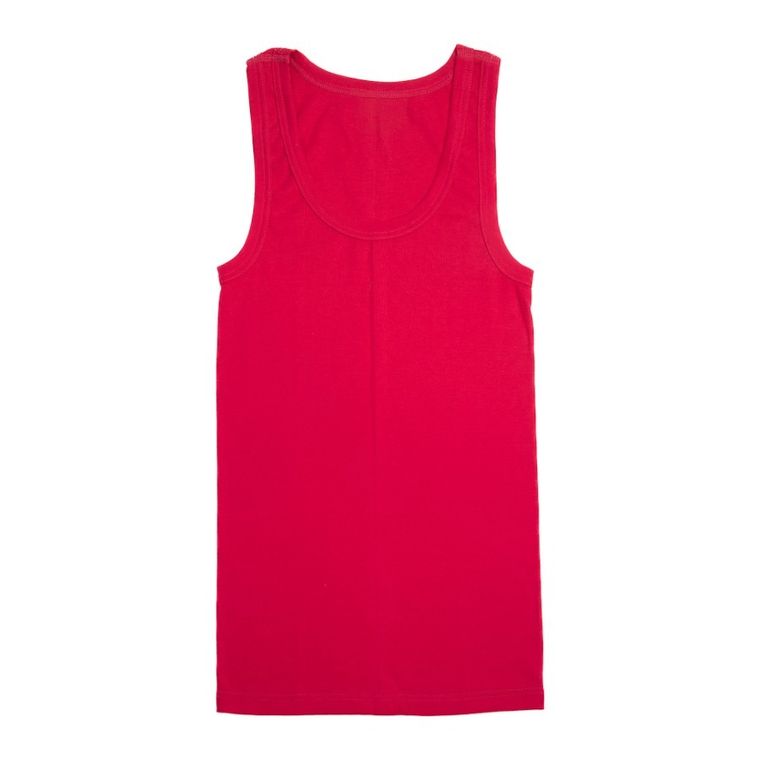 Podkoszulek damski bez rękawów, czerwony, e.Femme