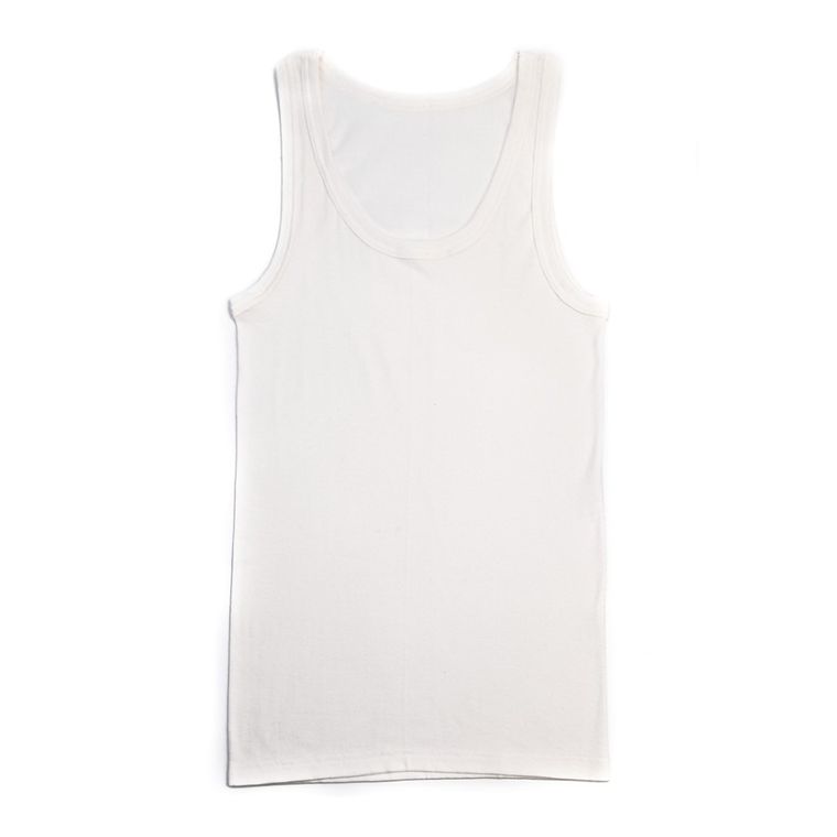 Podkoszulek damski bez rękawów, ecru, e.Femme