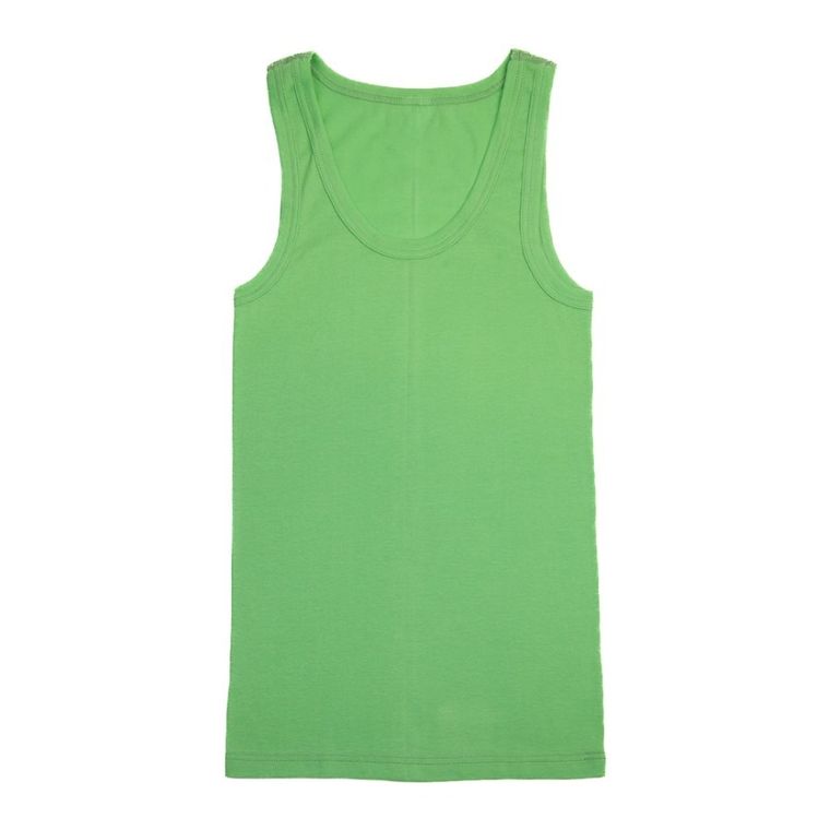 Podkoszulek damski bez rękawów, jasnozielony, e.Femme