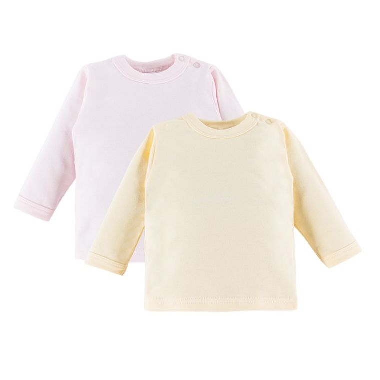 Podkoszulek dziewczęcy z długim rękawem, mix, zestaw, 2 szt., Eevi