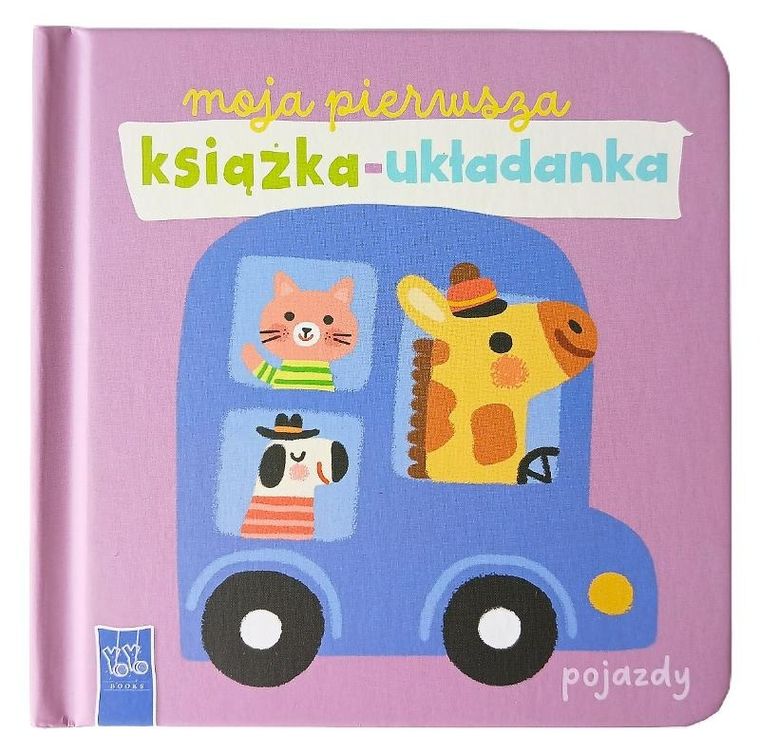 Pojazdy. Moja pierwsza książka-układanka