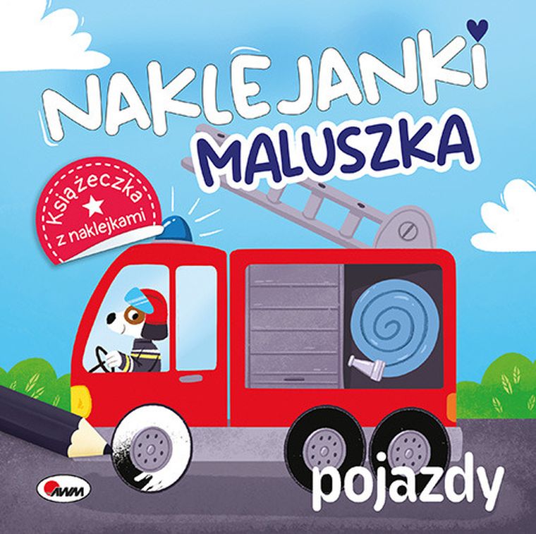 Pojazdy. Naklejanki maluszka