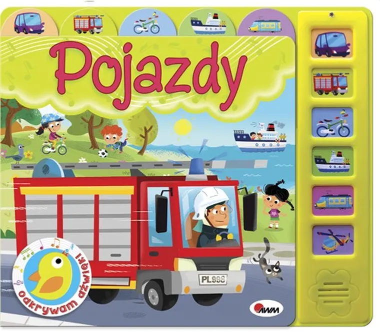 Pojazdy. Odkrywam dźwięki