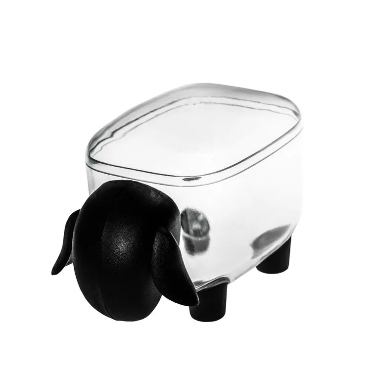 Pojemnik na drobiazgi, owca, czarny