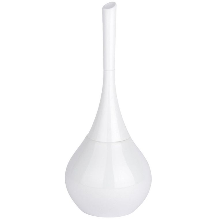 Pojemnik na szczotkę, Flakon white + szczotka wc