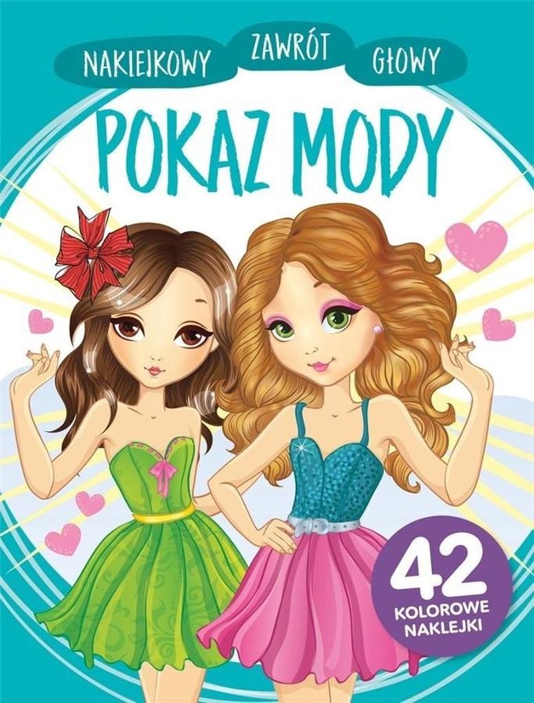 Pokaz mody. Naklejkowy zawrót głowy