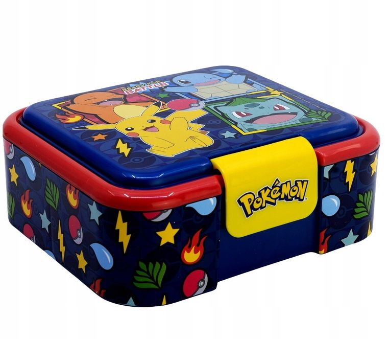 Pokemon, Blue Team, lunchbox z przegródkami